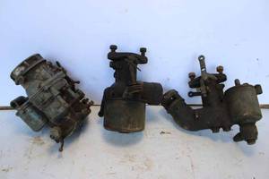 lot 151 image: Lot of 3 antique carberators, 1 Ford, 1 Zenith