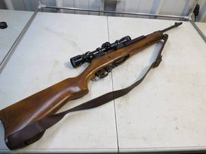 lot 3 image: Ruger Mini - 14 Chambered in 223 with Tasco Scope