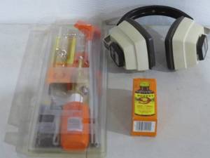 lot 24 image: Firearm Accessories - Gun Cleaning Kit -Ear Protection