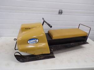 lot 3 image: Rare Panda Pleasure Products MFG Moorhead MN Childrens Snowmobile