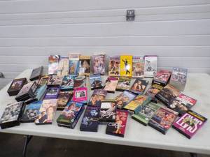 lot 134 image: Fantastic Classic Lot of Hard to find VHS