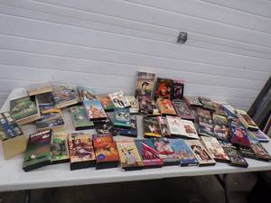 lot 109 image: Fantastic Classic Lot of  VHS Movies