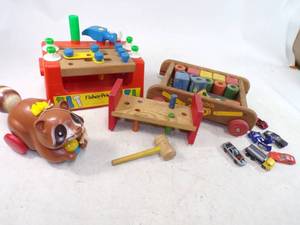 lot 39 image: Lot of Vintage Playskool and other Toys