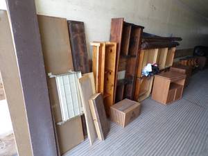 lot 148 image: Waterbed and Side Tables