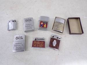 lot 8 image: Lot of 7 Vintage Lighters RARE Charlie Brown Never Used