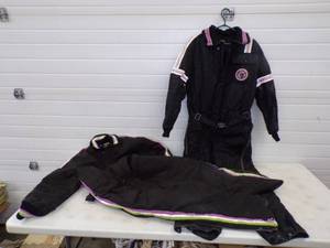 lot 172 image: Pair of Vintage Snowmobile Suits M and L