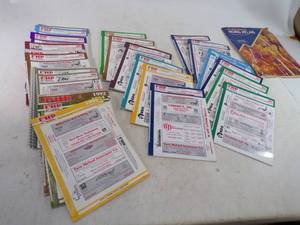 lot 206 image: Large Lot of Plat Books and a Rand McNally Road Atlas