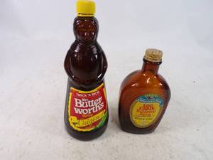 lot 252 image: Mrs. Butter Worth and Log Cabin Syrup Jars