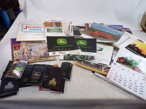 lot 254 image: Large Lot of Agricultural Calanders and Jacques Seeds Atlas