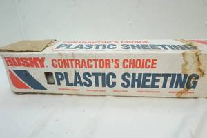 lot 27 image: Husky Plastic Sheeting