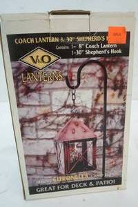 lot 41 image: Coach Lantern , shepherds hook