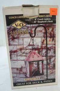 lot 42 image: Coach Lantern , shepherds hook