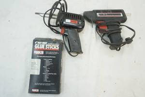lot 91 image: Craftsman solder gun, Parker glue gun