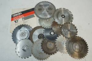 lot 136 image: Circular saw blades
