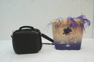 lot 184 image: Cosmopolitan Handbag & Small organizer bag