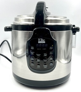 lot 211 image: ELITE Multifunctional Digital Pressure Cooker with Box