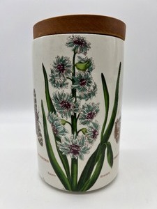 lot 321 image: The Botanic Garden By Portmeirion Canister Set of 6
