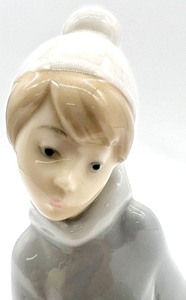 lot 275 image: Vintage LLADRO Nativity Shepherd #04676 Figurine