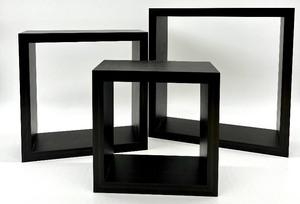 lot 281 image: Set of Three Nesting, Hanging Box Frames