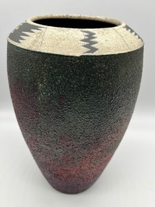 lot 308 image: RAKU Pottery Vases