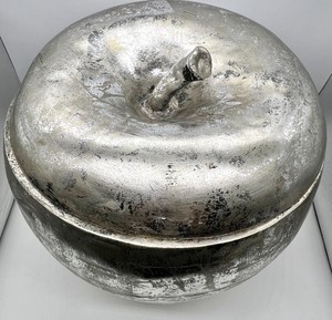 lot 319 image: Large Composite Jumbo Decorative Apple Container