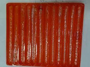 lot 60 image: Vintage Handmade Glass ICICLES 5 12 Long x 22 Pieces