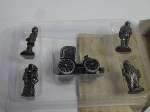 lot 69 image: The Americana Collection Liberty Falls - Miniature Pewter Figures 4 Boxes