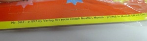 lot 71 image: RARE Vintage HUMMEL Joseph Mueller Advent Christmas Calendar NOS
