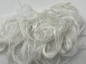 lot 84 image: Vintage SPUN GLASS Christmas Tree Tinsel Decoration Crafting