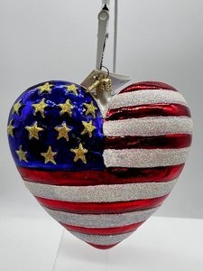 lot 88 image: CHRISTOPHER RADKO - Brave Heart Ornamant with Tags