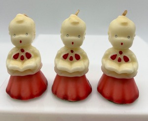 lot 91 image: Vintage GURLEY Christmas Candles and More