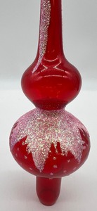 lot 364 image: Vintage European Glass Tree Topper