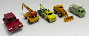 lot 13 image: Vintage Misc. MATCHBOX Lesneys No. 11, 13, 21, 36, 69 (ALL VERY CLEAN)