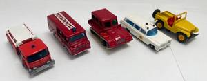 lot 14 image: Vintage Misc. MATCHBOX Lesneys No.29, 35, 54, 57, 72  (ALL VERY CLEAN)