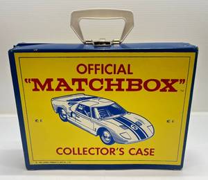 lot 21 image: 1966 OFFICIAL MATCHBOX No. 41 Collectors Case (VERY NICE CONDITION)
