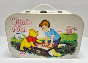 lot 39 image: 1964 Ideal Brand Winnie The Pooh Suit Case (Nevert Used)