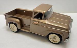 lot 59 image: 1959 Tonka Pickup Truck Bronze Stepside Pressed Steel (VERY CLEAN)