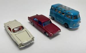 lot 76 image: 1960s LONE STAR Roadmaster Impy Super Cars Including Volkswagon Micro Bus, Ford Corsair & Volvo 1800S (ALL VERY CLEAN)