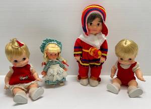 lot 157 image: Misc. Vintage Dolls