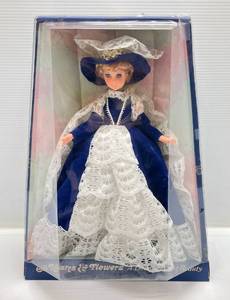 lot 161 image: Vintage 1960s Goldberger Doll CO. Hearts & Flowers Decorative Doll NIB 16