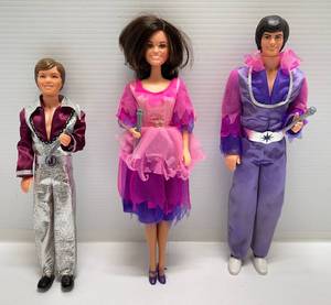 lot 167 image: Vintage Donny, Marie & Jimmy Osmond Dolls (Very Clean) Jimmys Microphone Broke
