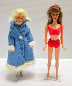 lot 169 image: 1966 Twist & Turn Barbies