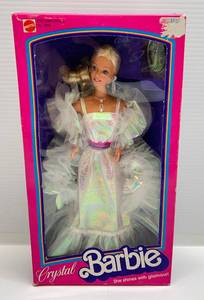 lot 185 image: 1983 Mattel Crystal Barbie NIB