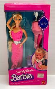 lot 188 image: 1981 Mattel Twirly Curls Barbie NIB