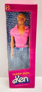 lot 192 image: 1981 Mattel Fashion Jeans Ken NIB