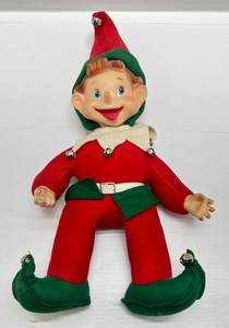 lot 198 image: RARE 1950s-60s Large Rushton Christmas Elf 18