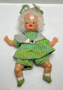 lot 201 image: 1960s Ideal DICK TRACY Little Honeymoon Space Helmet Martian Doll 15 With Original Dress 