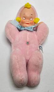 lot 228 image: 1960s70s Sleepy Head Musical Dol (WORKS)
