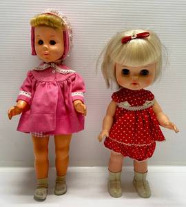 lot 239 image: 1965 Remco Baby Walks Doll & More