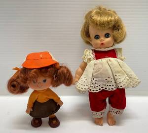 lot 244 image: Vintage Too Dear All Original Vogue Doll 8 12 & 1981 Lanard Jelly Bean Cindy Cinnamon Doll 5